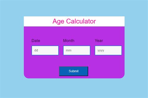 Github Afrid1919agecalculator