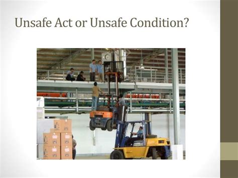 unsafe act  unsafe condition powerpoint  id