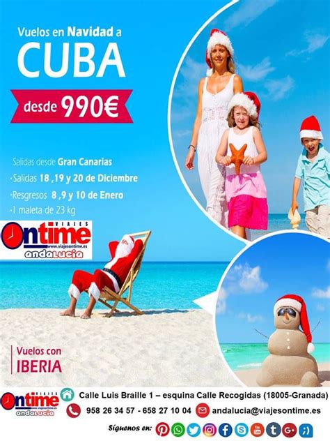 Vacaciones Navidades Vuela Gran Canarias A Cuba Por 990€ Salidas 18