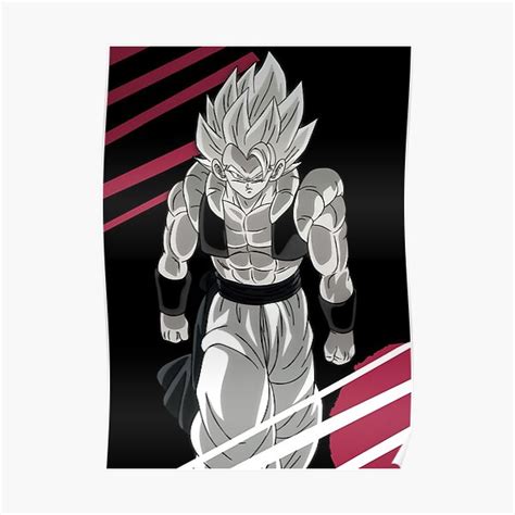 Gogeta Ssj Super Dragon Poster For Sale By Jaredwiseman Redbubble