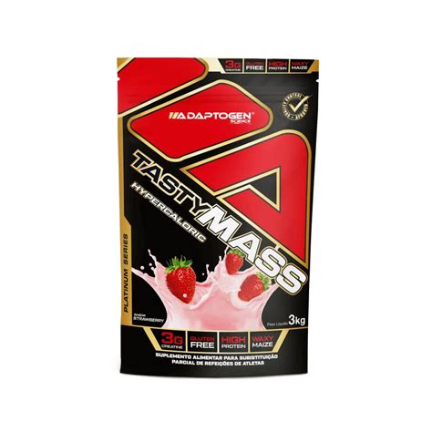 Tasty Mass Hipercal Rico Kg Adaptogen Heavy Nutrition Suplementos