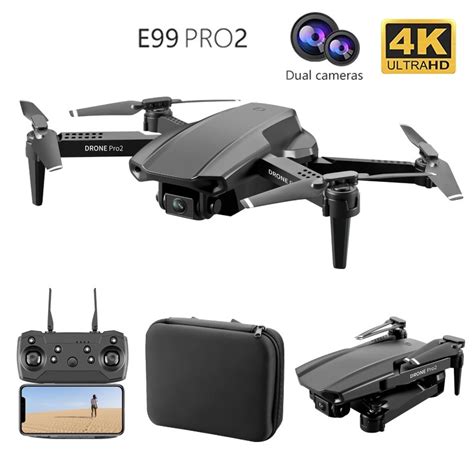 Drone E99 pro 2 Rc câmera dupla de 4k e 2 baterias A Submarino