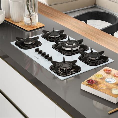 Cooktop Mueller Bocas Tripla Chama Branco G Cooktop Bocas