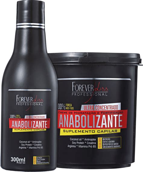 Kit Forever Liss Professional Anabolizante Capilar Beleza Na Web