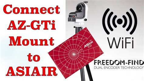 How To Connect And Operate Sky Watcher Az Gti Mount With Zwo Asiair