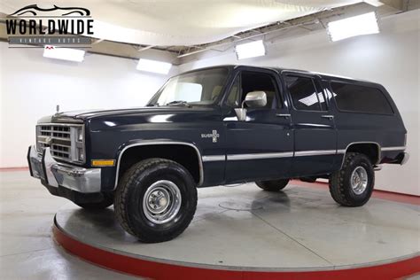 1987 Chevrolet Suburban Worldwide Vintage Autos