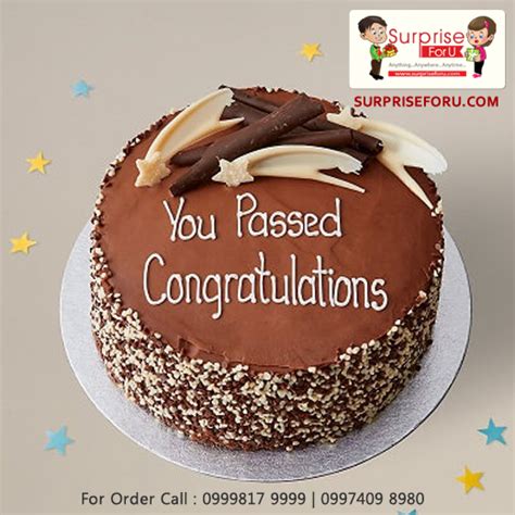 Congratulations Cream Chocolate Cake