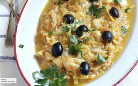 Bacalao a bras o bacalhau à Brás receta fácil tradicional de Portugal