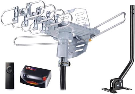 PBD WA 2608 Low Noise Outdoor HD TV Antenna 150 Mile Range