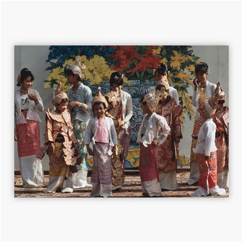 Traditional Dancers In Mandalay - Slim Aarons Print