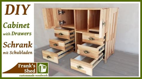 Diy Möbel Selber Bauen Schrank Mit Schubladen Aus Holz Anleitung von