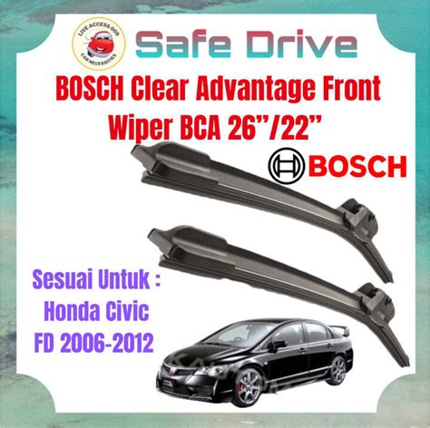 La Bca Honda Civic Fd Fd Wiper Bosch