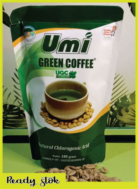 Kopi Hijau Ugc Umi Green Coffee Kopi Pelangsing Pembakar Lemak Original