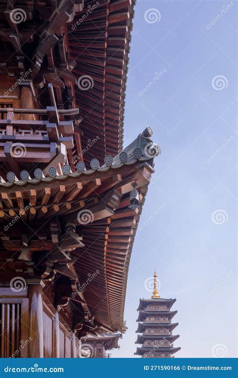 Shanghai Baoshan Temple Imitates The Wooden Structure Temple Of Tang