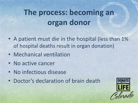 Ppt Donor Alliance Saving Lives Through Organ And Tissue Donation And