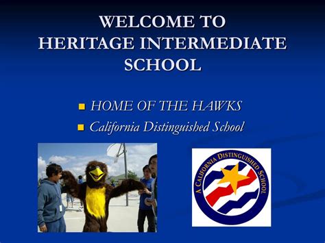 PPT - Heritage Intermediate PowerPoint Presentation, free download - ID ...