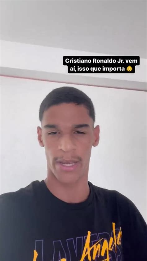 Cristiano Ronaldo Jr Vem A Luva De Pedreiro Anuncia Que Vai Ser Pai