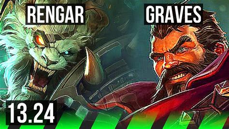 RENGAR Vs GRAVES JNG 8 0 2 Rank 6 Rengar 65 Winrate Legendary