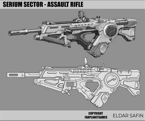 Artstation Serium Sector Assault Rifle