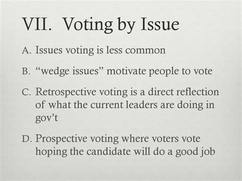 Voting Patterns LG I Will Identify Forms Of Political Participation