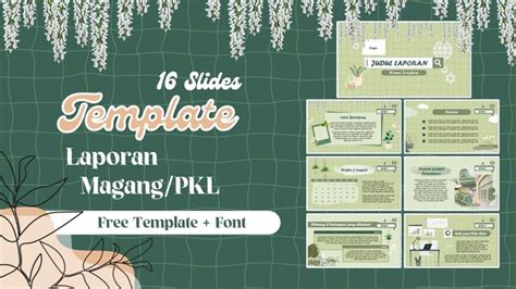 Ppt Magangpkl I Free Powerpoint Template Templates Powerpoint