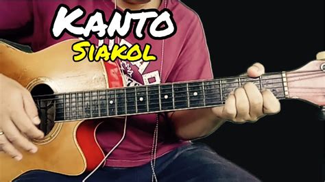 Kanto Siakol Guitar Tutorial With Lyrics And Chords YouTube