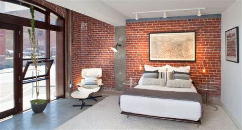 Brick Wall Bedroom Design - Wall Design Ideas