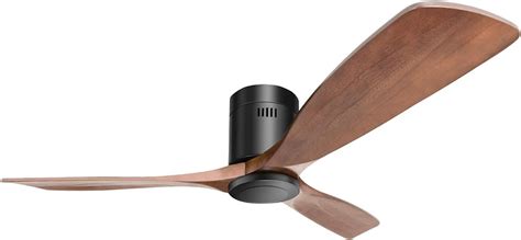 Amazon Sofucor Low Profile Ceiling Fan Without Light Flush