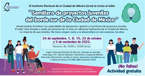 Alcald A Cuauht Moc On Twitter El Iecm Invita A Participar En El