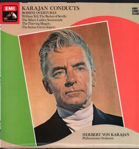 Karajan Conducts Rossini Overtures By Herbert Von Karajan