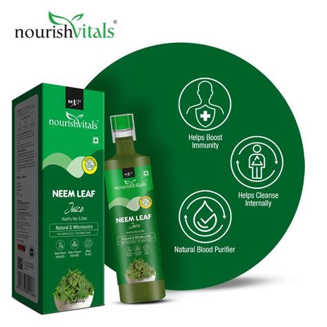 Nourish Vitals Healthcare Juices Combo Neem Leaf Juice Giloy Neem And Tulsi Juice Buy Nourish