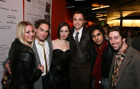 Wallpaper Johnny Galecki Jim Parsons Kaley Cuoco Simon Helberg