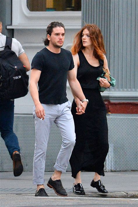 Rose Leslie and Kit Harington out in New York City -12 – GotCeleb