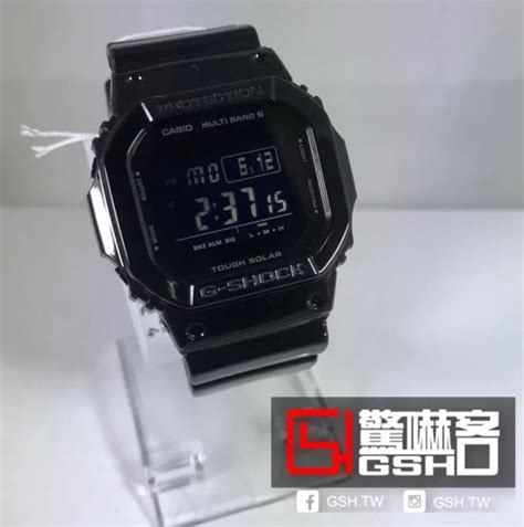 G SHOCK GW M5610BB 電波 太陽能 經典 復古 方錶 亮黑 驚嚇客