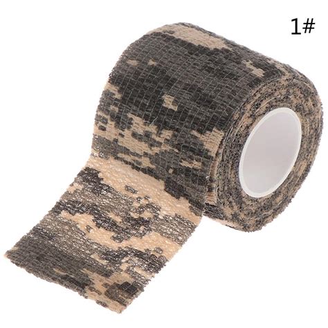 2 stücke Klebeband Camouflage Wasserdichte Jagd Camping Stealth Tape 20