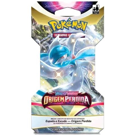 Blister Unitário Pokémon EE11 Origem Perdida Copag em Promoção na