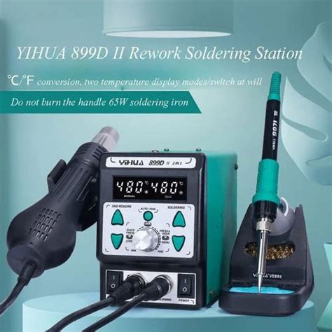 YIHUA 899D II Soldering Iron Desoldering Rework Station At Rs 8300