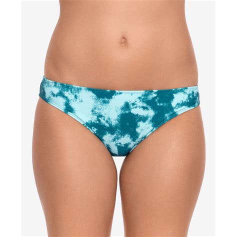 Salt Cove Sea Foam Hipster Bikini Bottoms Aqua L