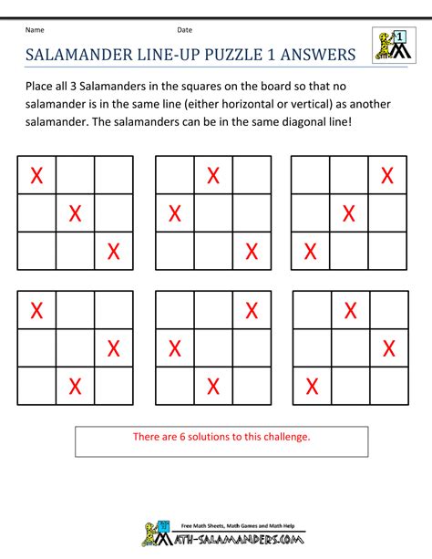 Math Puzzles for 1st Grade