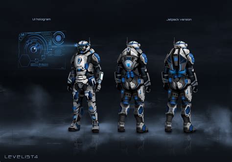 Artstation Space Suit Design Personal Project