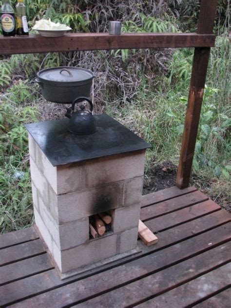 6 Diy Brick Rocket Stove Need A Temporary Easy To Build Rocket Stove Just Grab 16 Bricks Or