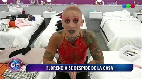 Falsa de m Furia festejó la salida de Florencia Cabrera de GH