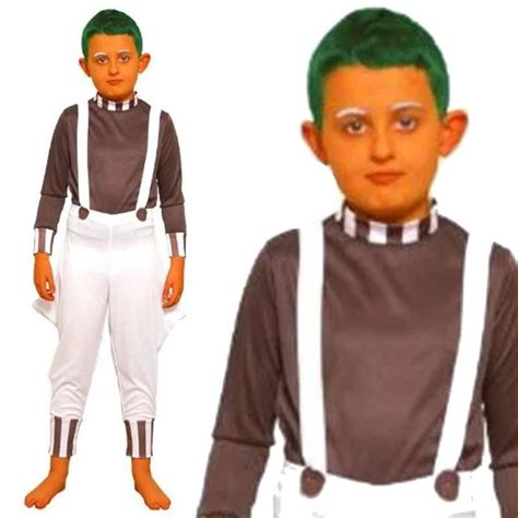 Umpa Lumpa Factory Worker Fancy Dress for Children CC241 / CC242 | Karnival Costumes