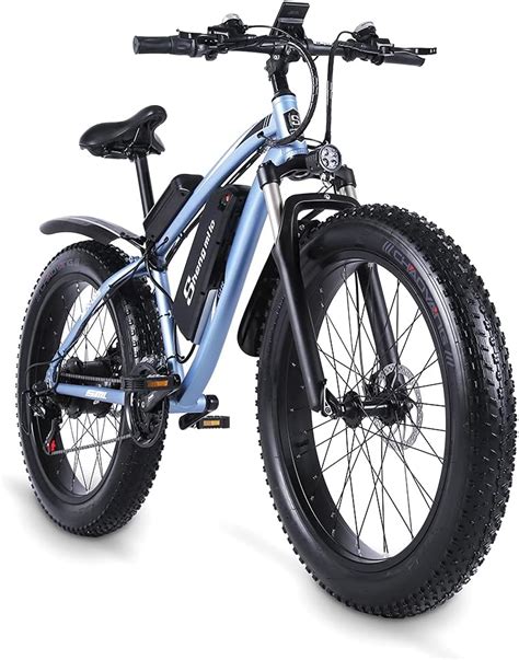 Sheng Milo MX02S 26 Inch Fat Tire Electric Bike 48V 1000W Motor