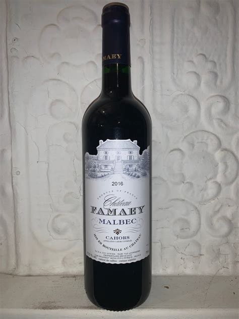 Malbec Tradition, Chateau Famaey 2016 (Cahors, France)