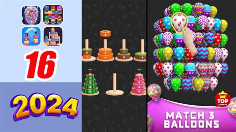 Balloon Master D Triple Ring Match Pipe Sort D Tower Of Hanoi