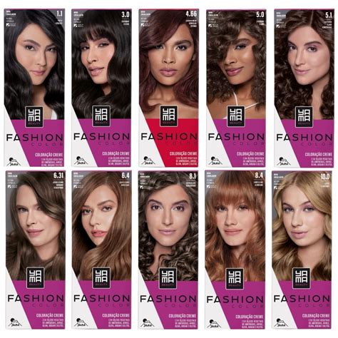 Tinta De Cabelo Yamá - Tinta de Cabelo Yama Beauty Mini Kit Fashion Color Coloração Capilar ...