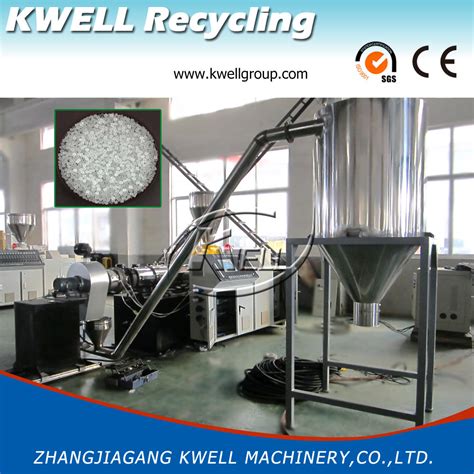 High Automation Pvc Hot Cutting Pellets Machine Twin Screw Extruder Pvc