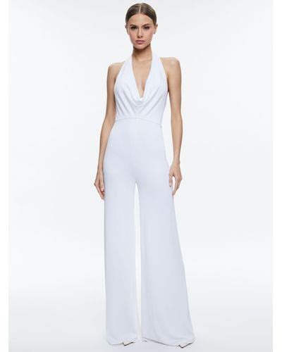 White Alice Olivia Jumpsuits And Rompers For Women Lyst