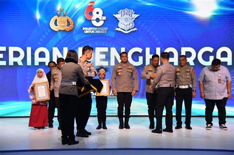 Polres Blitar Kota Raih Juara 1 Kawasan Tertib Lalu Lintas T